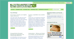Desktop Screenshot of haut-haare-naegel.net